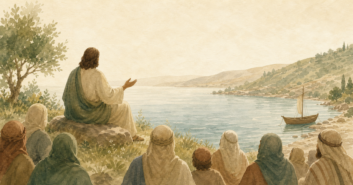 Illustration zu Das öffentliche Wirken Jesu